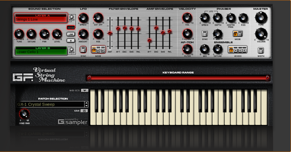 GForce Virtual String Machine