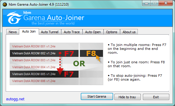 Garena Auto-Joiner 4.9.6.2 Татах